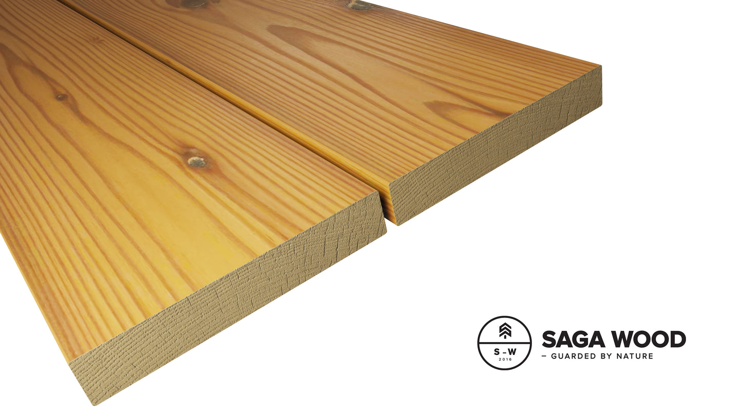 SAGA WOOD GRAN REKTANGULÆR VARMEBEHANDLET