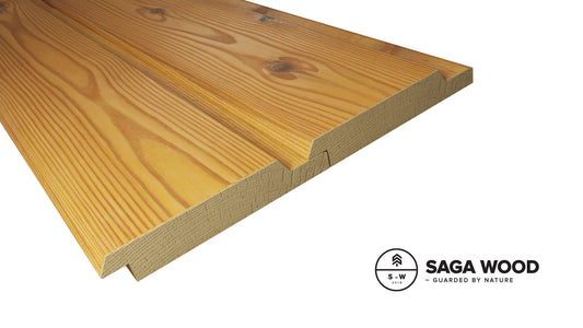 SAGA WOOD SPRUCE BUER THERMOTREATED