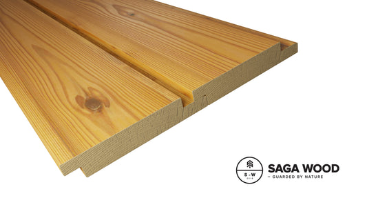 SAGA WOOD GRAN DF RETT  VARMEBEHANDLET