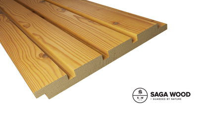 SAGA WOOD GRAN DF SP10 VARMEBEHANDLET