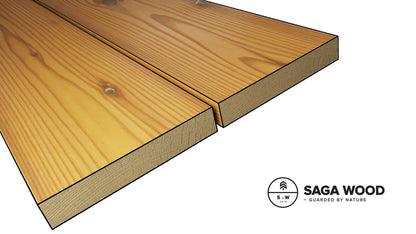 SAGA WOOD GRAN SPS VARMEBEHANDLET